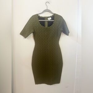 Milly laser cut body con‎ dress medium